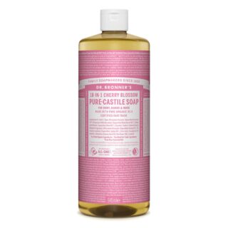 Dr Bronner Cherry Blossom Pure Castile Liquid Soap