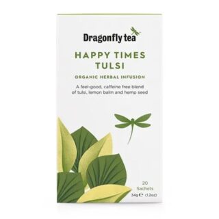 Dragonfly Tea Organic Happy Times Tulsi Herbal Tea