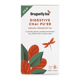 Dragonfly Tea Digestive Chai Pu'er Organic Fermented Tea