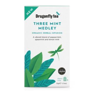 Dragonfly Tea Three Mint Medley Organic Herbal Tea