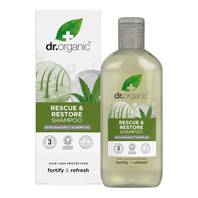 Dr Organic Hemp Rescue and Restore Shampoo