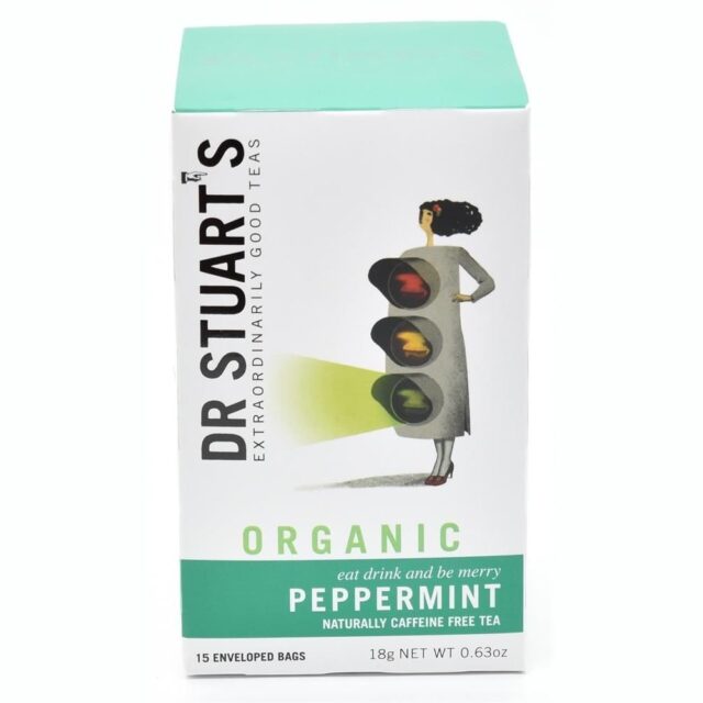Dr Stuarts Organic Peppermint Herbal Tea
