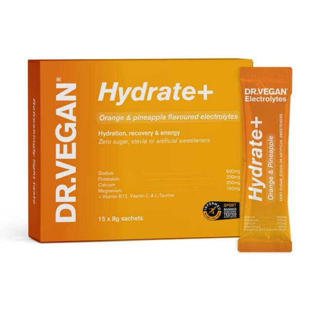 Dr Vegan Hydrate+ Orange & Pineapple Electrolytes -
