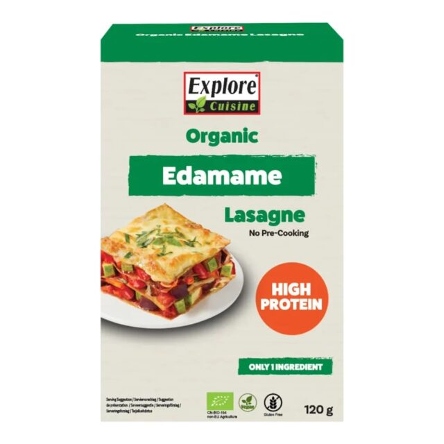 Explore Cuisine Organic Edamame Lasagne Sheets