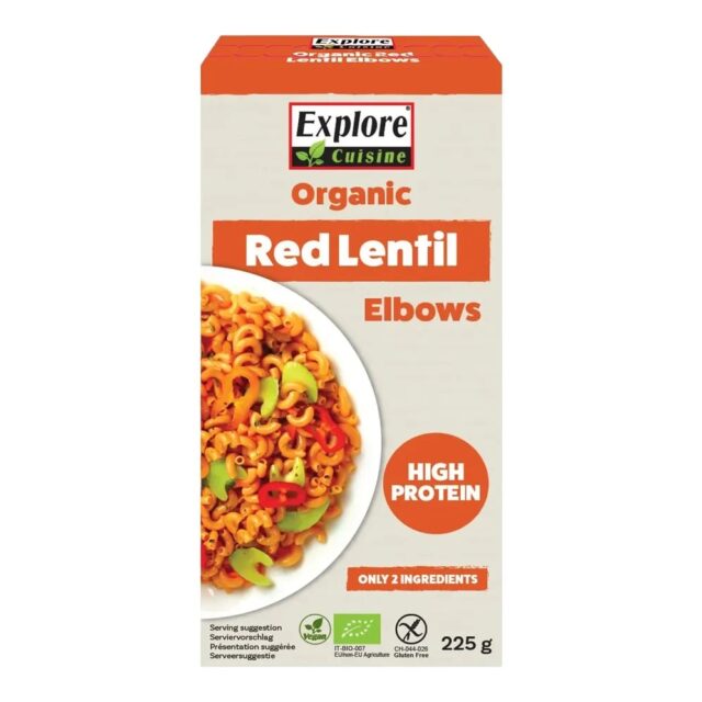 Explore Cuisine Organic Red Lentil Elbows