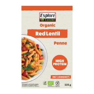 Explore Cuisine Organic Red Lentil Penne