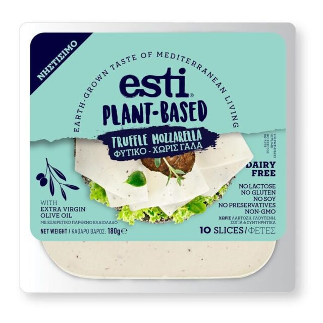 Esti Plant Based Mozzarella with Truffle Flavour Slices