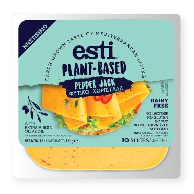 Esti Plant Based Pepper Jack Flavour Slices