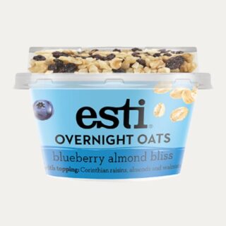 Esti Blueberry Almond Bliss Overnight Oats