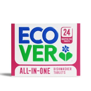 Ecover Dishwasher Tablets Plastic Free All in One 24s