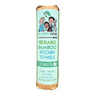 Eco Green Living Reusable Bamboo Kitchen Towels