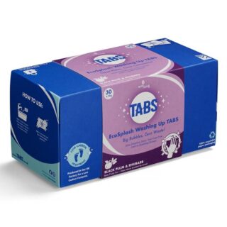 Ecoliving Washing Up Tablets Black Plum and Rhubarb