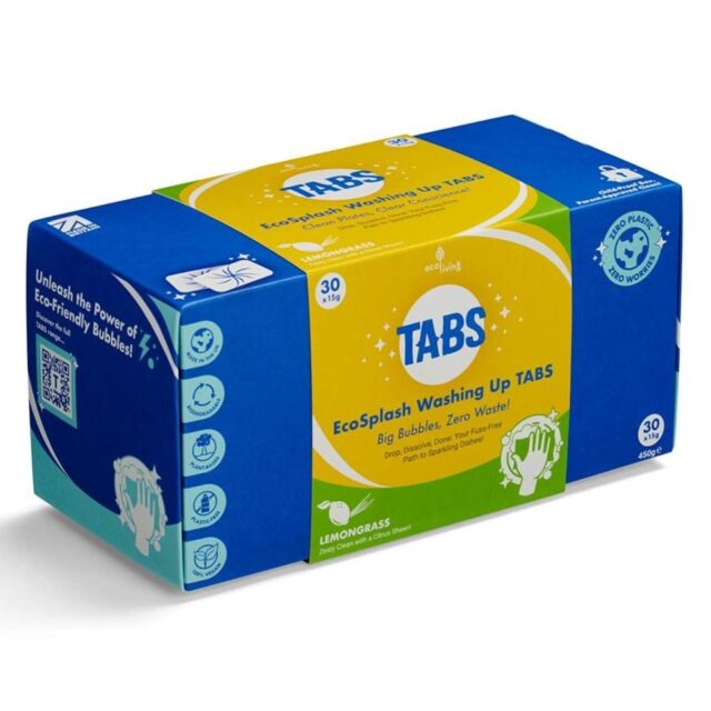 Ecoliving Washing Up Tablets Lemongrass 30's