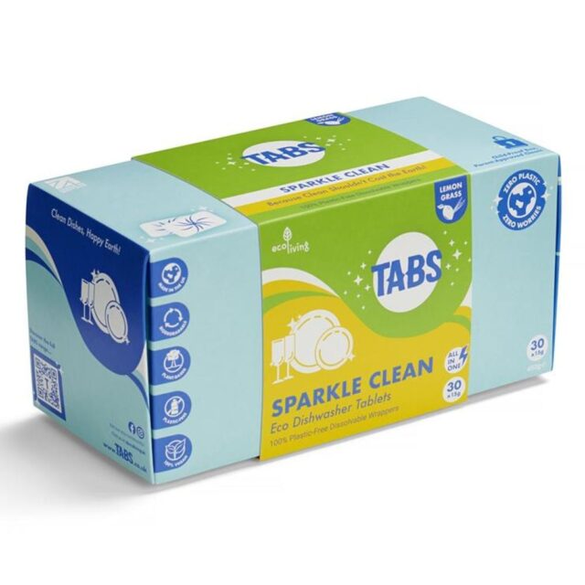 Ecoliving Dishwasher Tablets Lemongrass 30's