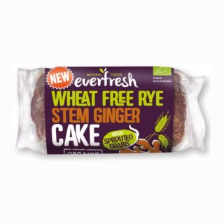 Everfresh Natural Foods Organic Sprouted Rye Stem Ginger Cake