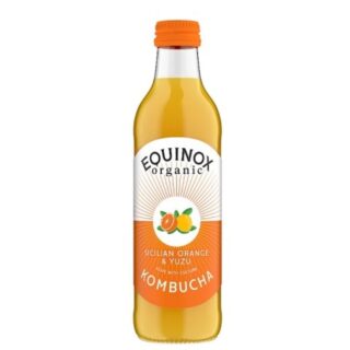 Equinox Kombucha Sicilian Orange Kombucha