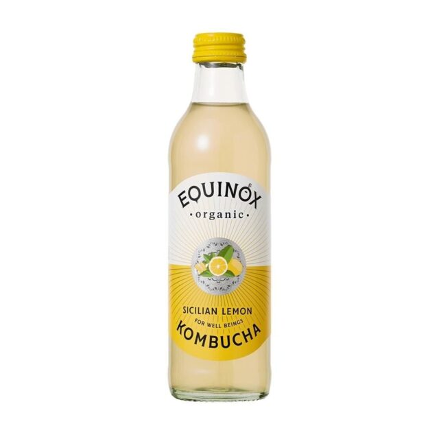 Equinox Kombucha Sicilian Lemon Kombucha
