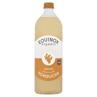 Equinox Kombucha Organic Ginger Kombucha