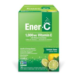 Ener C Multivitamin Drink Mix 1000mg Vitamin C Lemon Lime