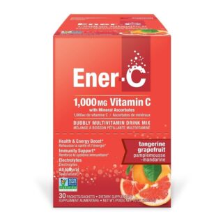 Ener C Multivitamin Drink Mix 1000mg Vitamin C Tangerine/Grapefruit