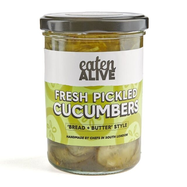 Eaten Alive Fresh Pickled Cucumbers