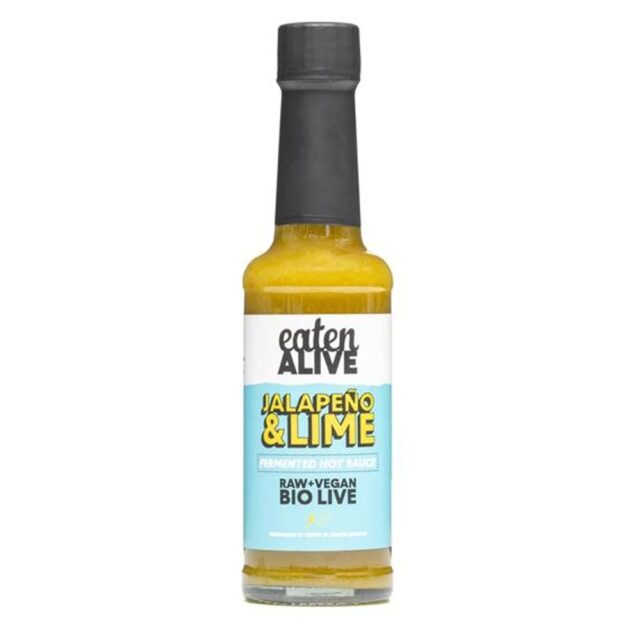 Eaten Alive Jalapeno & Lime Raw Fermented Hot Sauce