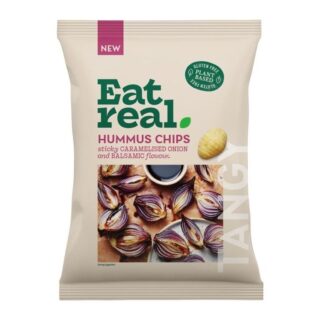 Eat Real Hummus Chips Caramelised Onion & Balsamic Vinegar