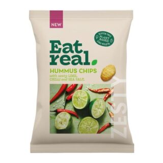 Eat Real Hummus Chips Chilli Lime and Sea Salt