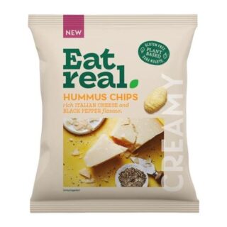 Eat Real Hummus Chips Italian Cheese & Black Pepper