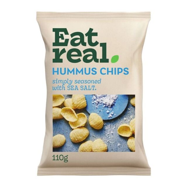 Eat Real Hummus Chips Sea Salt