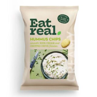 Eat Real Hummus Chips Sour Cream & Chive