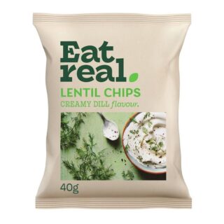 Eat Real Lentil Chips Creamy Dill