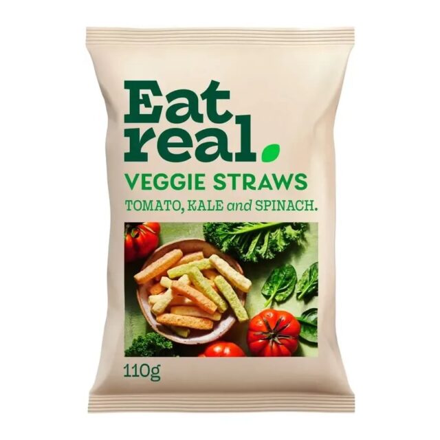 Eat Real Veggie Straws Sea Salt
