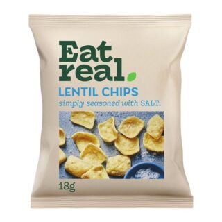 Eat Real Lentil Chips Salted