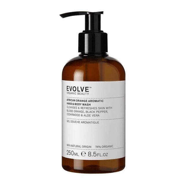 Evolve Organic Beauty African Orange Hand & Body Wash