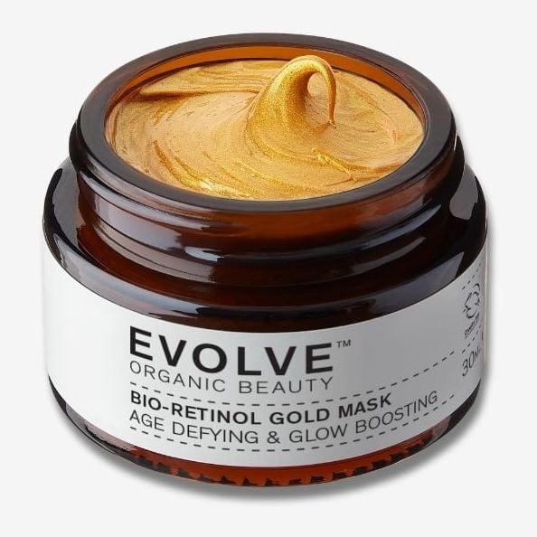 Evolve Organic Beauty Golden Skin Treat Gift (Bio-Retinol Gold Mask 30ml)