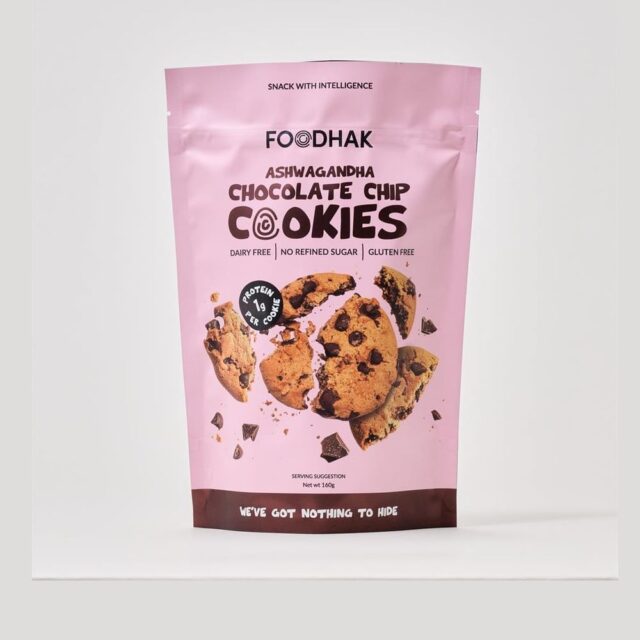 Foodhak Ashwagandha Chocolate Chip Cookies