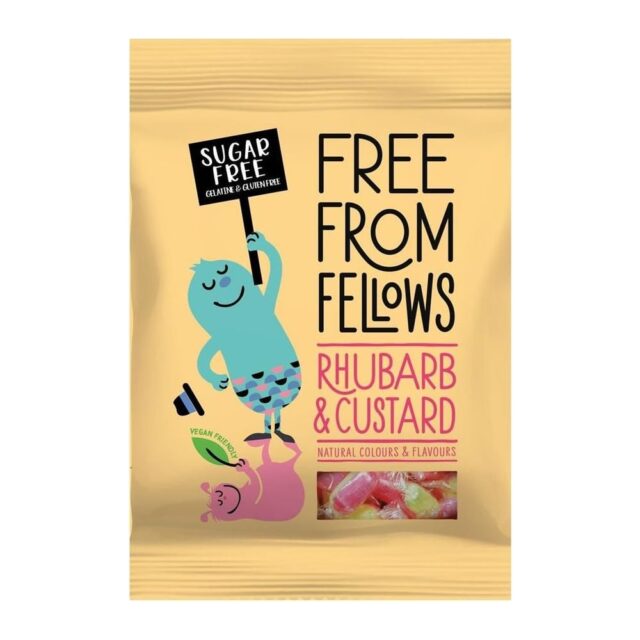 Free From Fellows Rhubarb and Custard