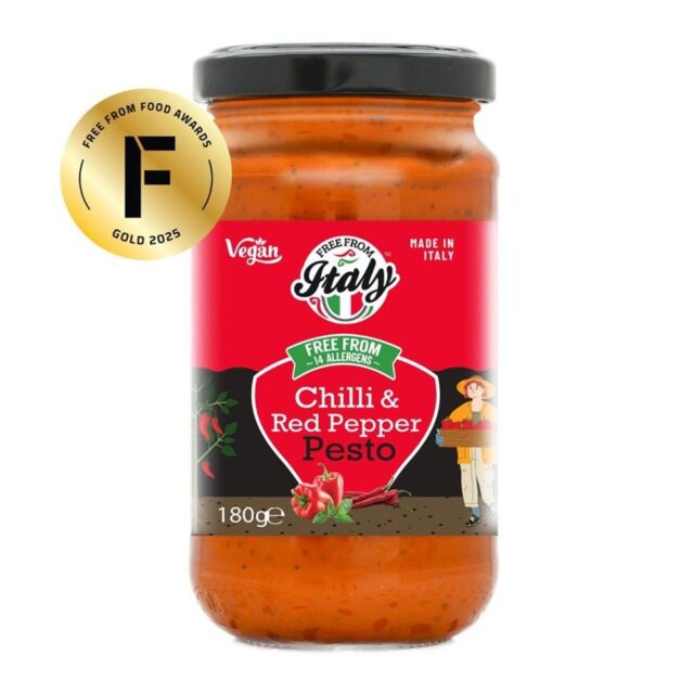 Free From Italy Chilli & Red Pepper Pesto