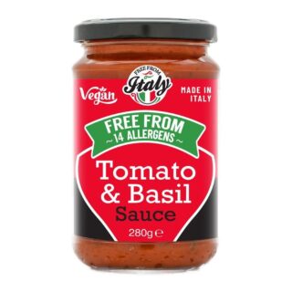 Free From Italy Tomato & Basil Pasta Sauce