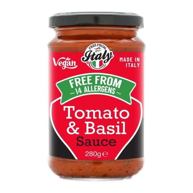 Free From Italy Tomato & Basil Pasta Sauce