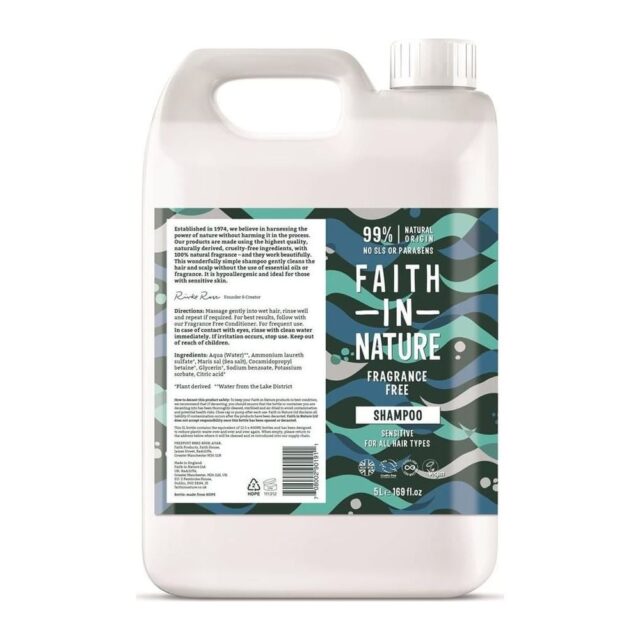 Faith in Nature Fragrance Free Shampoo
