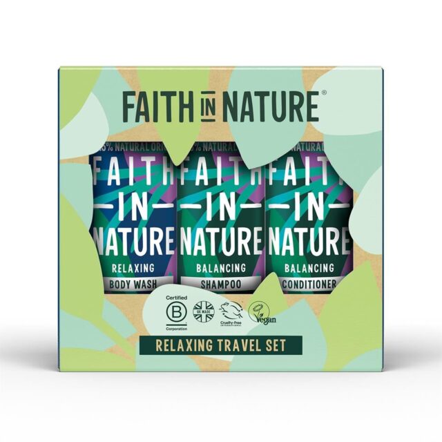 Faith in Nature Relaxing Travel Gift Set