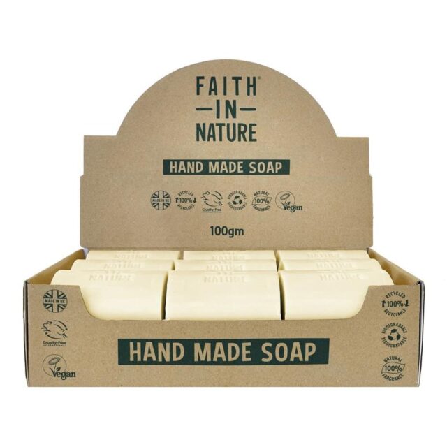 Faith in Nature Grapefruit & Orange Soap Unwrapped (Full Box of 18)