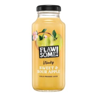Flawsome! Sweet & Sour Apple Cold-Pressed Juice Glass