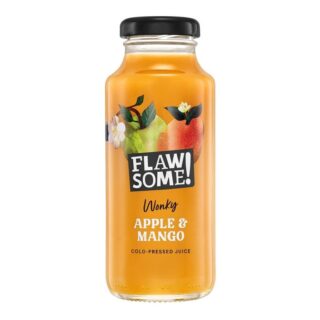 Flawsome! Apple & Mango Cold-Pressed Juice Glass