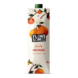 Flawsome! Orange Cold-Pressed Juice Carton
