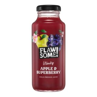 Flawsome! Apple & Superberry Cold-Pressed Juice Glass