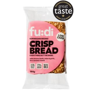 FU DI Norwegian Seeded Crispbread - Everything But The Bagel