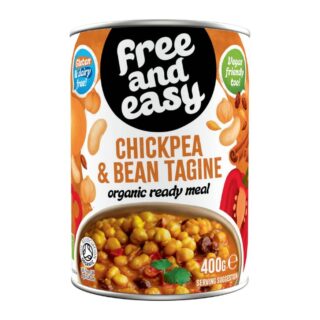Free & Easy Organic Chickpea & Bean Tagine